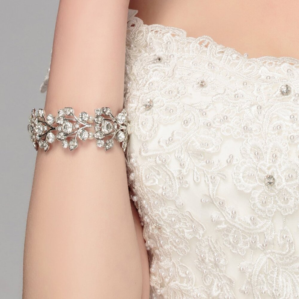 Crystal silver Bracelet